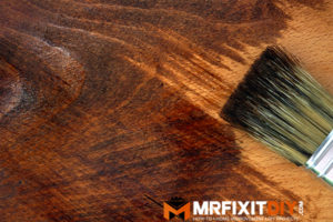 dark stain on hardwood - an idiot's guide to woodworking