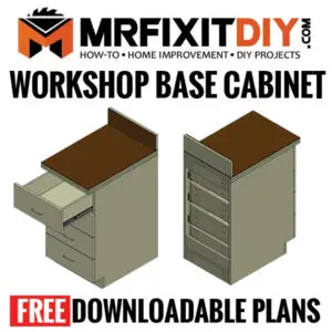 workshop cabinet plans - free