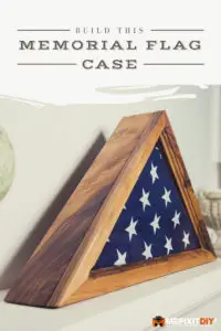 memorial flag case