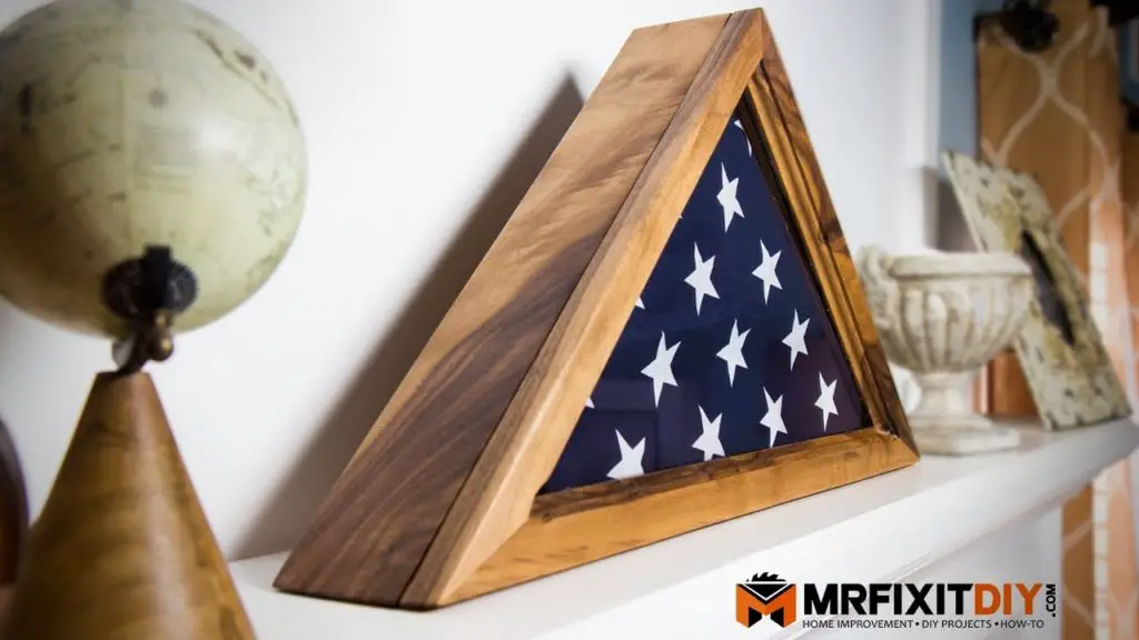 How to Build a Memorial Flag Display Case Mr. Fix It DIY