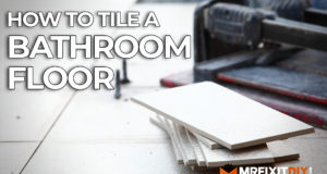 how to tile a bathroom floor