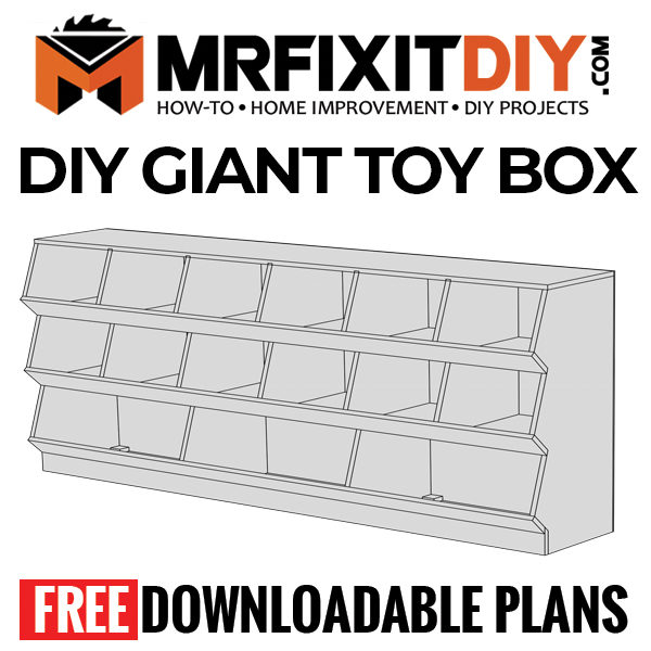diy toy box blueprints