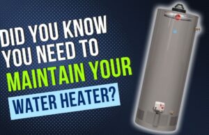how to maintain your water heater