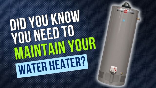 how to maintain your water heater