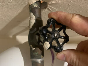 water shutoff valve water heater maintenance