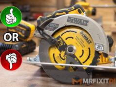 dewalt 20v max lithium ion brushless 7 1/4" circular saw with flexvolt advantage review