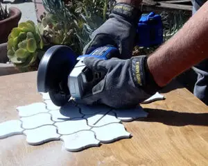 cutting tile with angle grinder 10 tile tips