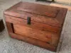 restoring 100 year old tool chest minwax