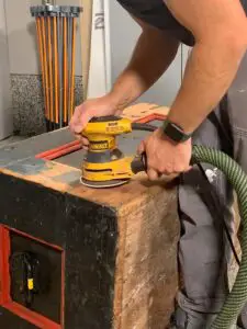 restoring antique tool chest minwax