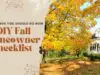 diy fall homeowner checklist