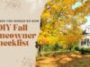 diy fall homeowner checklist